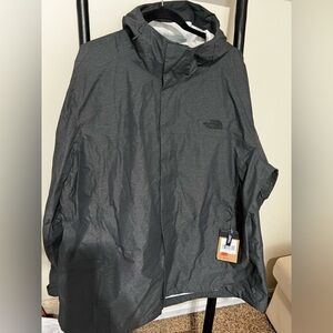 The North Face Gray Raincoat